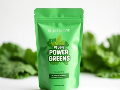 Veggie Power Greens blend in a pouch